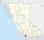 CAN BC Greater Vancouver Regional District locator